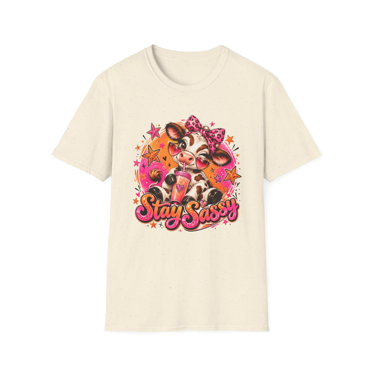 Stay Sassy Cow T-Shirt | Cute Cow Shirt | Funny Sassy Tee