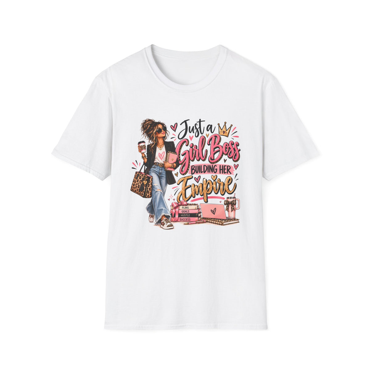 Just a Girl Boss T-Shirt | Building Her Empire Shirt | Women’s Empowerment Tee
