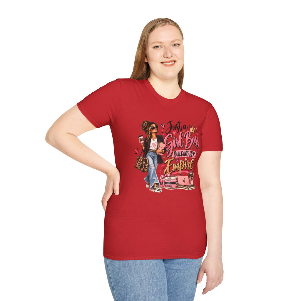 Just a Girl Boss T-Shirt | Building Her Empire Shirt | Women’s Empowerment Tee