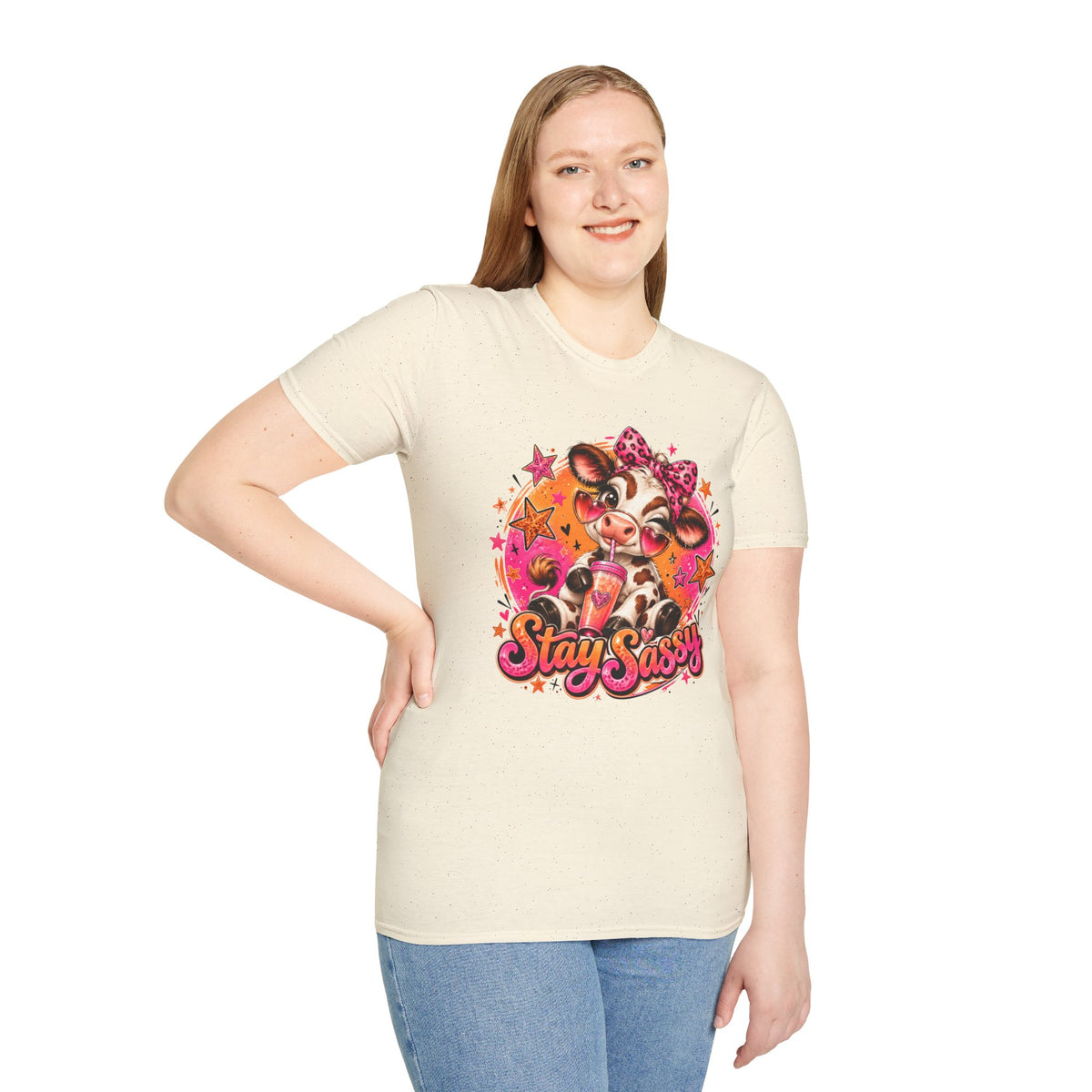 Stay Sassy Cow T-Shirt | Cute Cow Shirt | Funny Sassy Tee