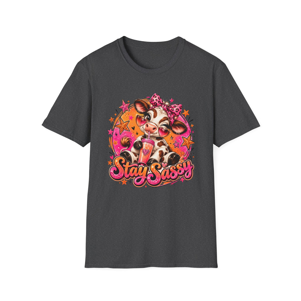 Stay Sassy Cow T-Shirt | Cute Cow Shirt | Funny Sassy Tee