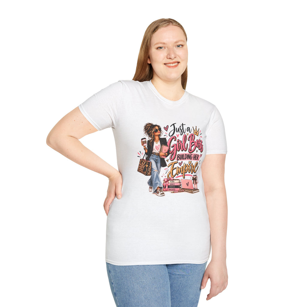 Just a Girl Boss T-Shirt | Building Her Empire Shirt | Women’s Empowerment Tee